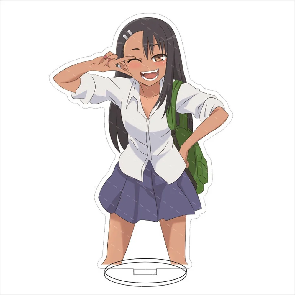15 سنتيمتر أنيمي لا لعبة معي ، ملكة جمال Nagatoro الاكريليك حامل نموذج تأثيري شخصيات حلية اكسسوارات هدايا عيد الميلاد