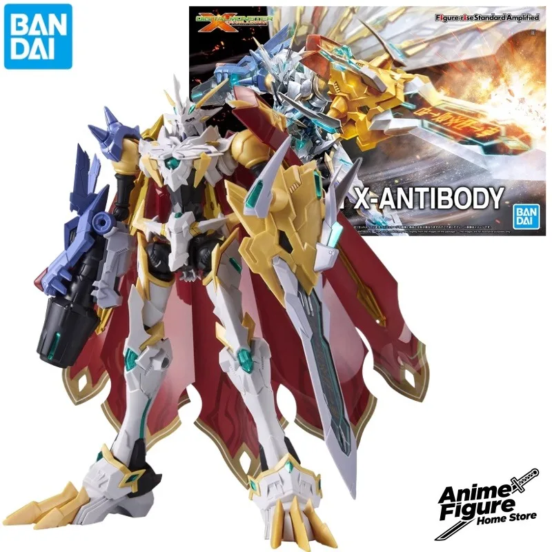 100% Original en Stock Bandai figura-rise Digimon MONSTER DIGITAL x-evolution Omegamon personaje de Anime ensamblar juguete modelo regalos