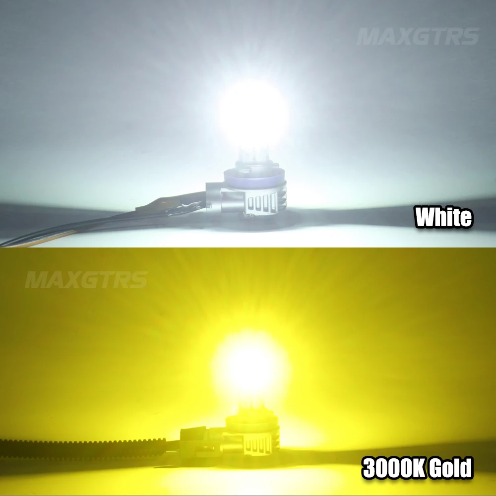 2 pçs h10 h11 lâmpadas led para carro sem ventilador 9005 hb3 9006 hb4 h9 h16jp h8 led csp chip automotivo nevoeiro lâmpada