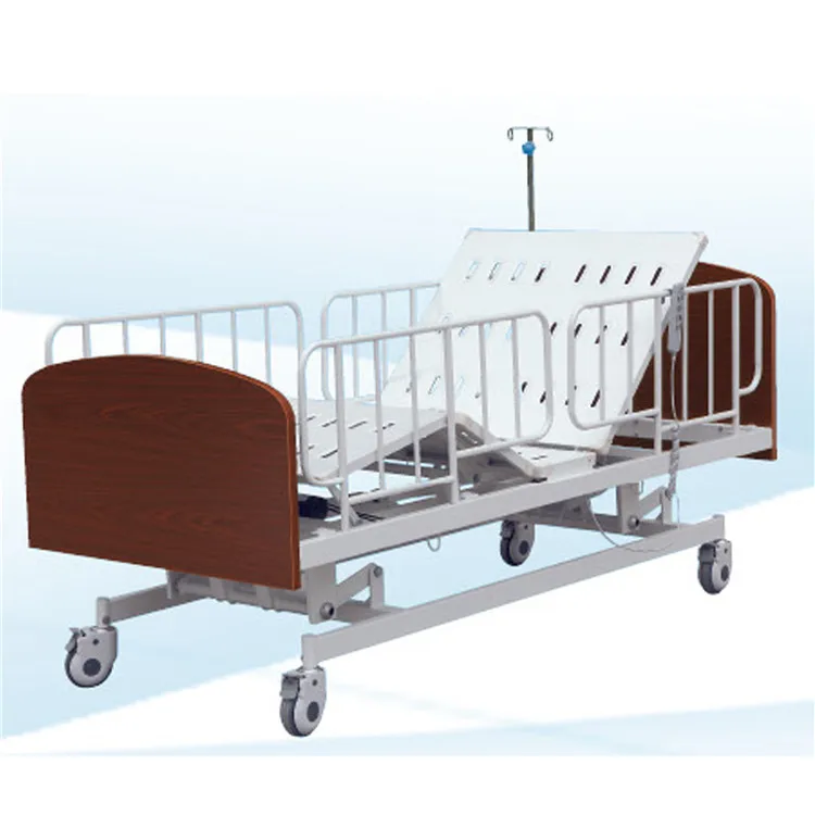 3 motors wooden electric hospital home care bed for nursing CY-B216