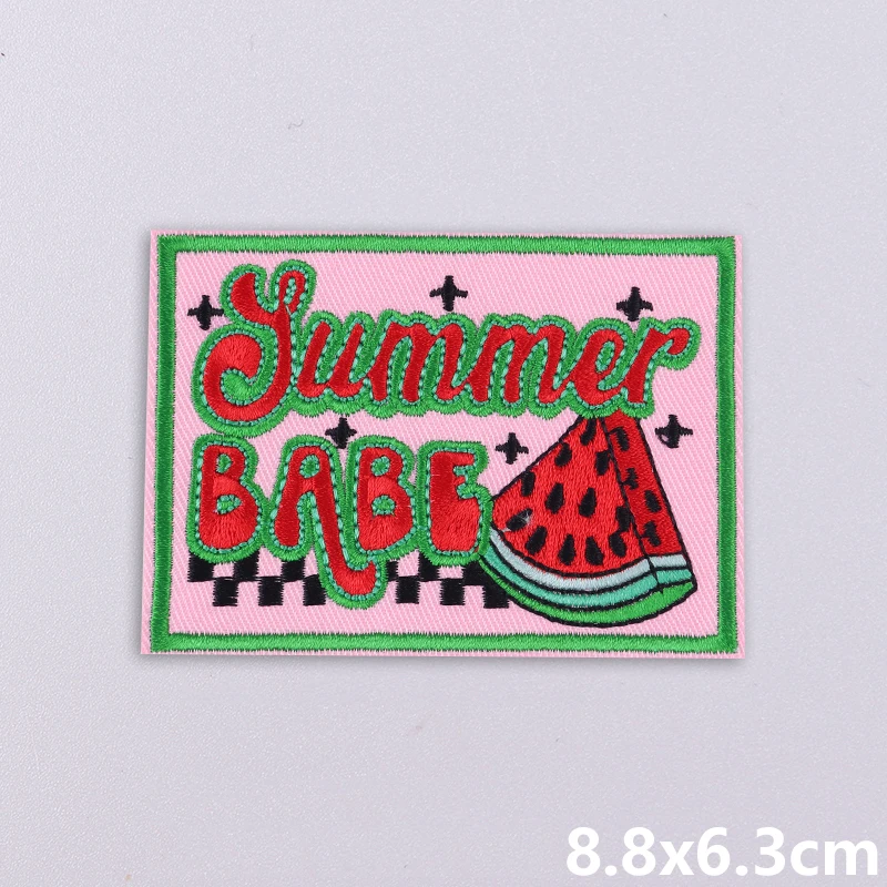 Summer Vibes bestickte Patches – Summer Clothing Vibes Bewertung und Preis