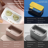 New Glasses Jewelry Makeup Brush Ultrasonic Cleaning Upgrated Portable Household Cleaning Machine High Frequency Ultrasound