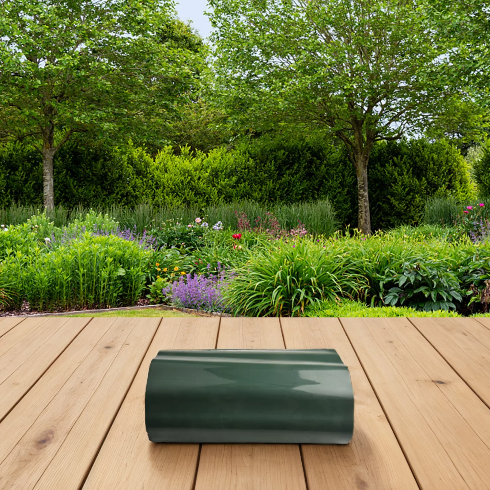 Landscape Garden Edge Border Fence 30cm or 40cm High Flexible Plastic Lawn Edging for Pathways Flower Beds and Outdoor Areas