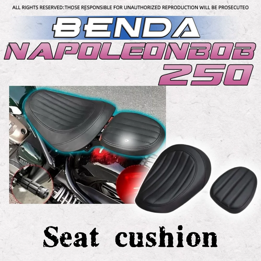 

For BENDA Napoleonbob 250 Folding seat double seat hidden leather seat for benda napoleonbob 250
