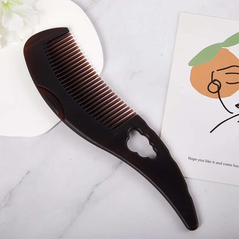 1pc Anti-Dandruff Massage Comb Gift Anti-Static Anti Tangling Hair Brush Hollow Parting Comb Hair