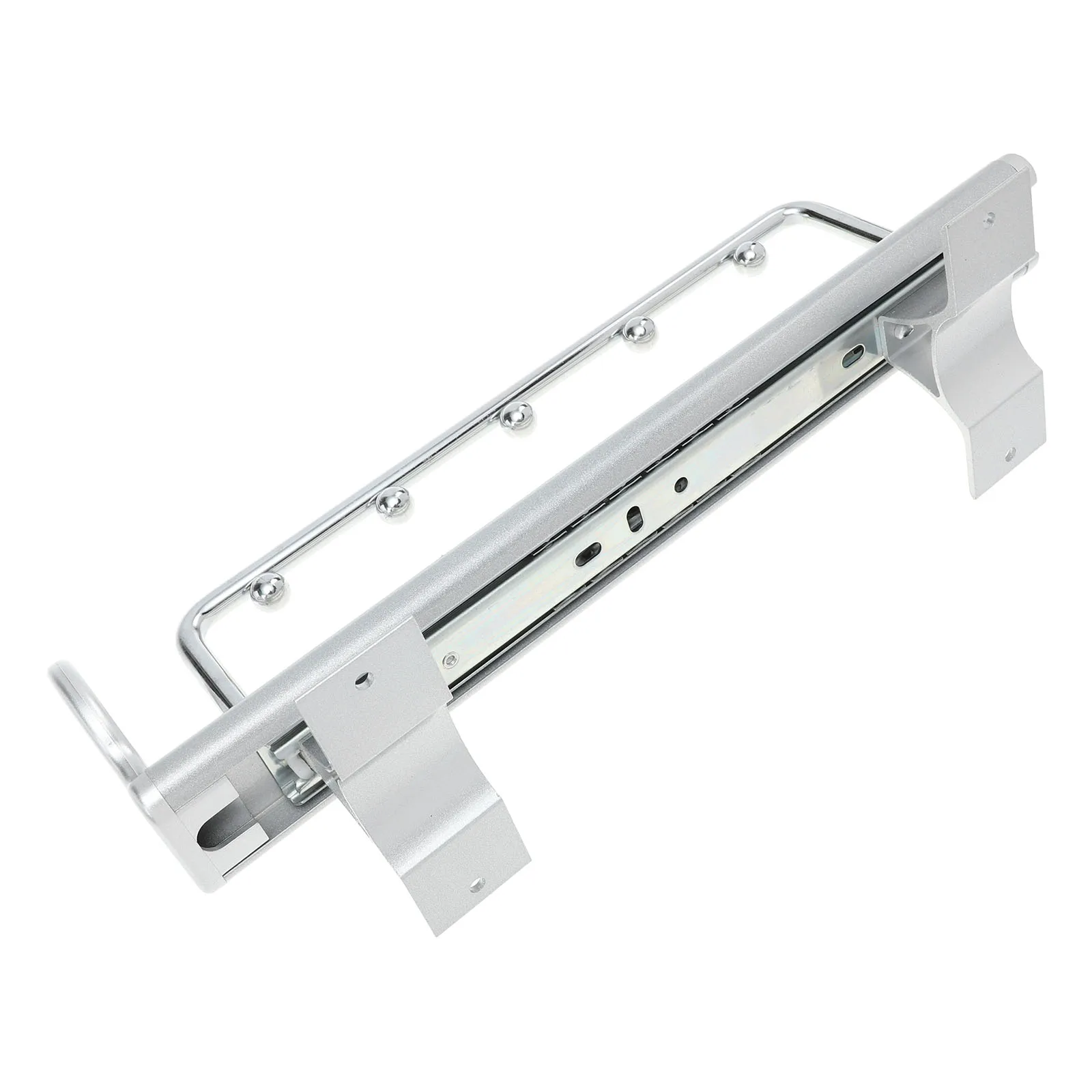 

Hangers Metal Closet Rod Adjustable Hanging Rods for Clothes Rail Wardrobe Poles Mounted
