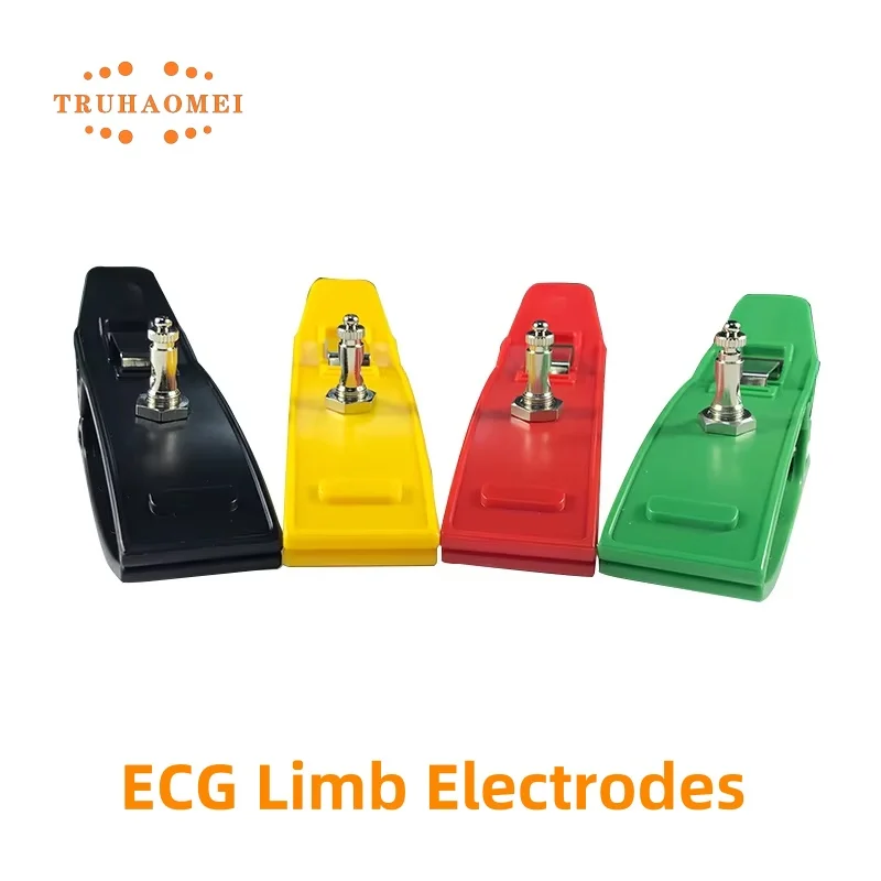 Limb Clip ECG Electrode Multi Function Din 3.0 Banana 4.0 For Nihon Kohden Biocare Comen Edan Mindray ECG Machines