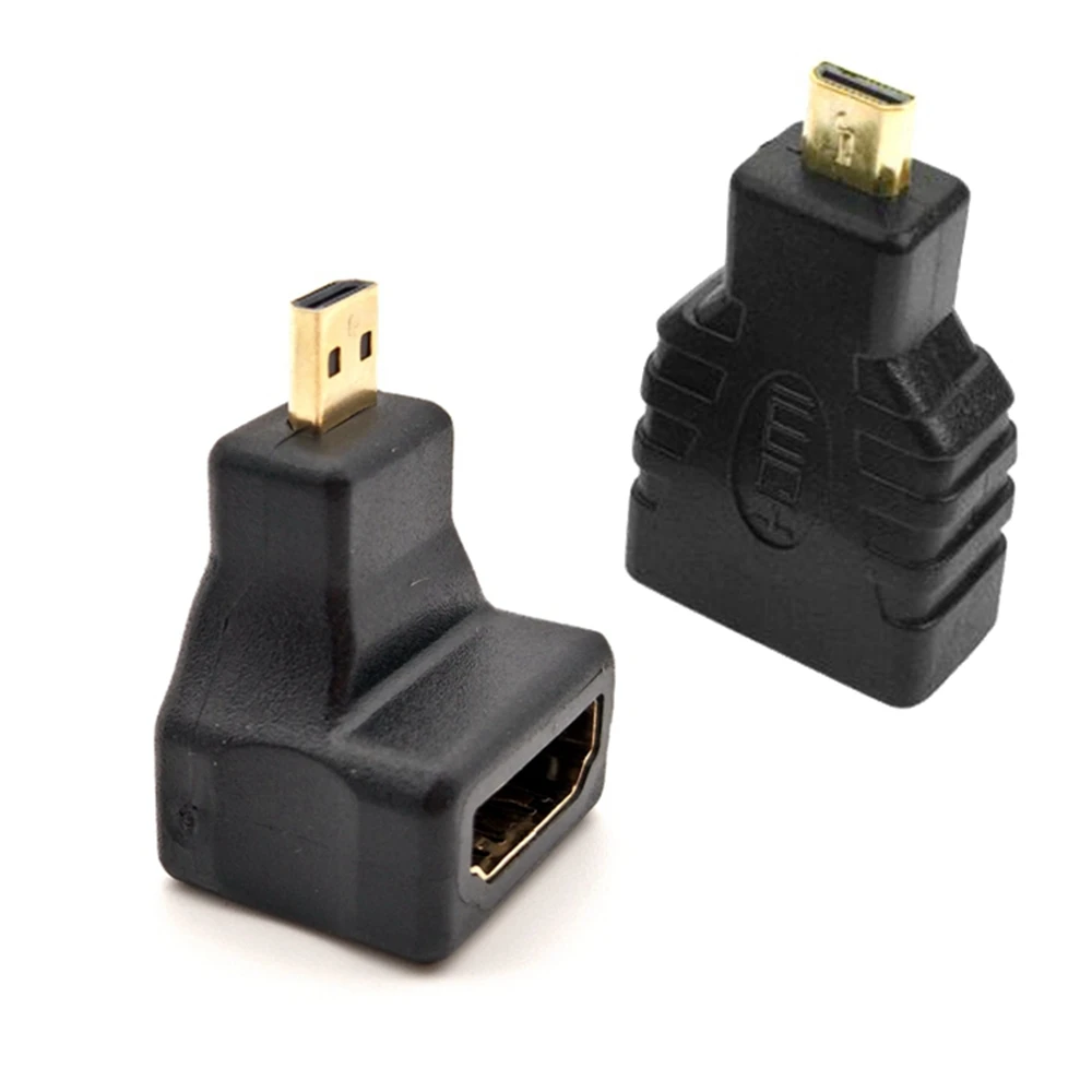 Micro HDMI Compatible Plug to HDTV Female Adapter Type D to HDMI Port Converter Adapter for Xbox 360 for PS3 HDTV