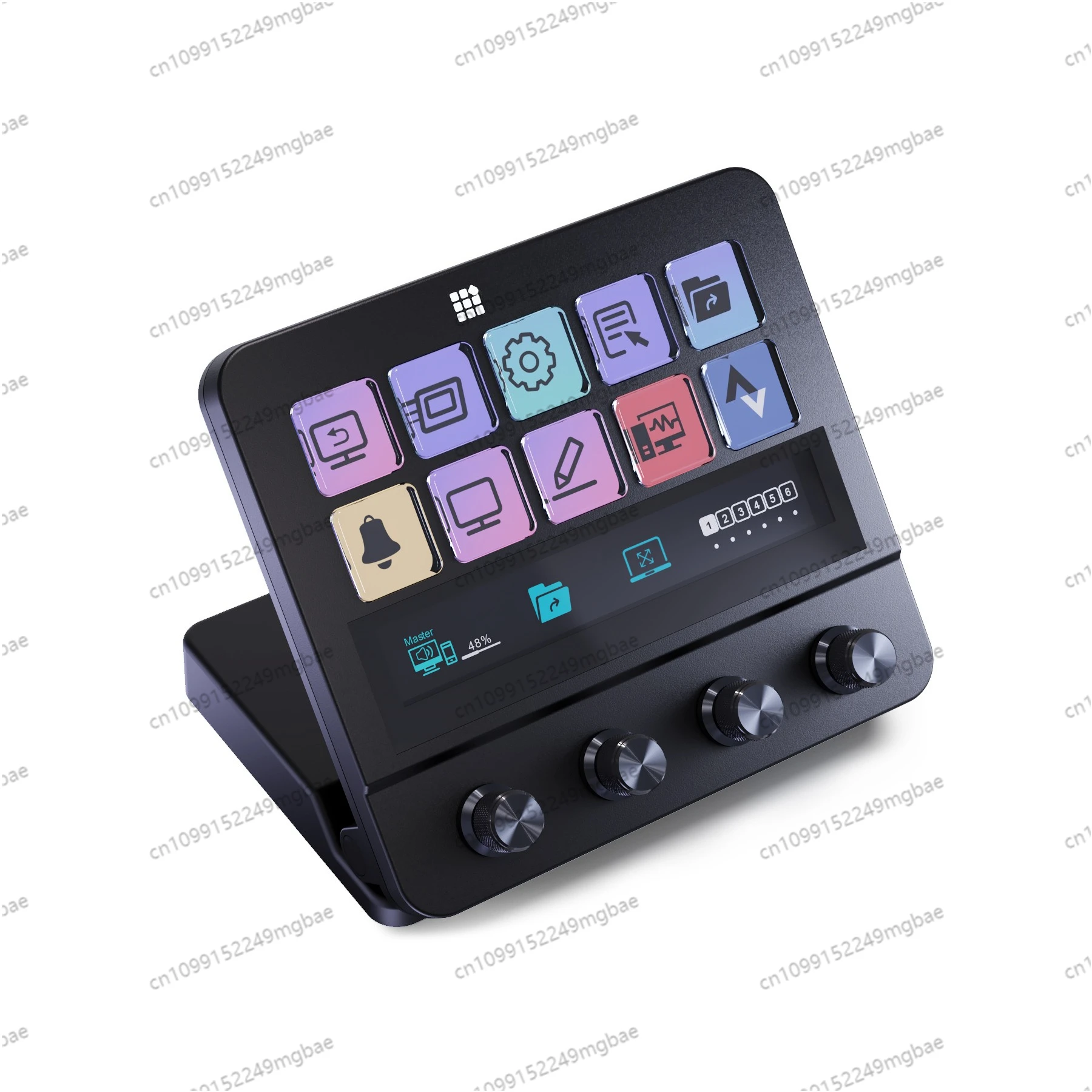 N4 stream deck/4 Knobs,Touchscreen,Factory Supply AIKEY