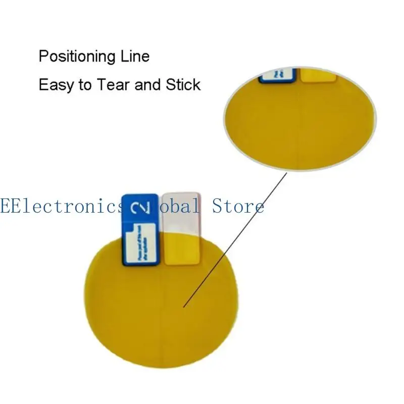 462B 2Pcs Lens Film for MetaQuest 3 VR Headset Lens Screen Protector Dust Scratch Resistant VR Accessories