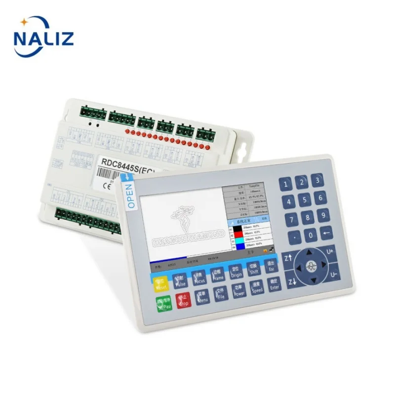 New Ruida RDC8445 RDC8445S RDC6442G RDC6442S RDC6445G RDC6445S Panel & Mainboard for CO2  Engraving and Cutting Machine