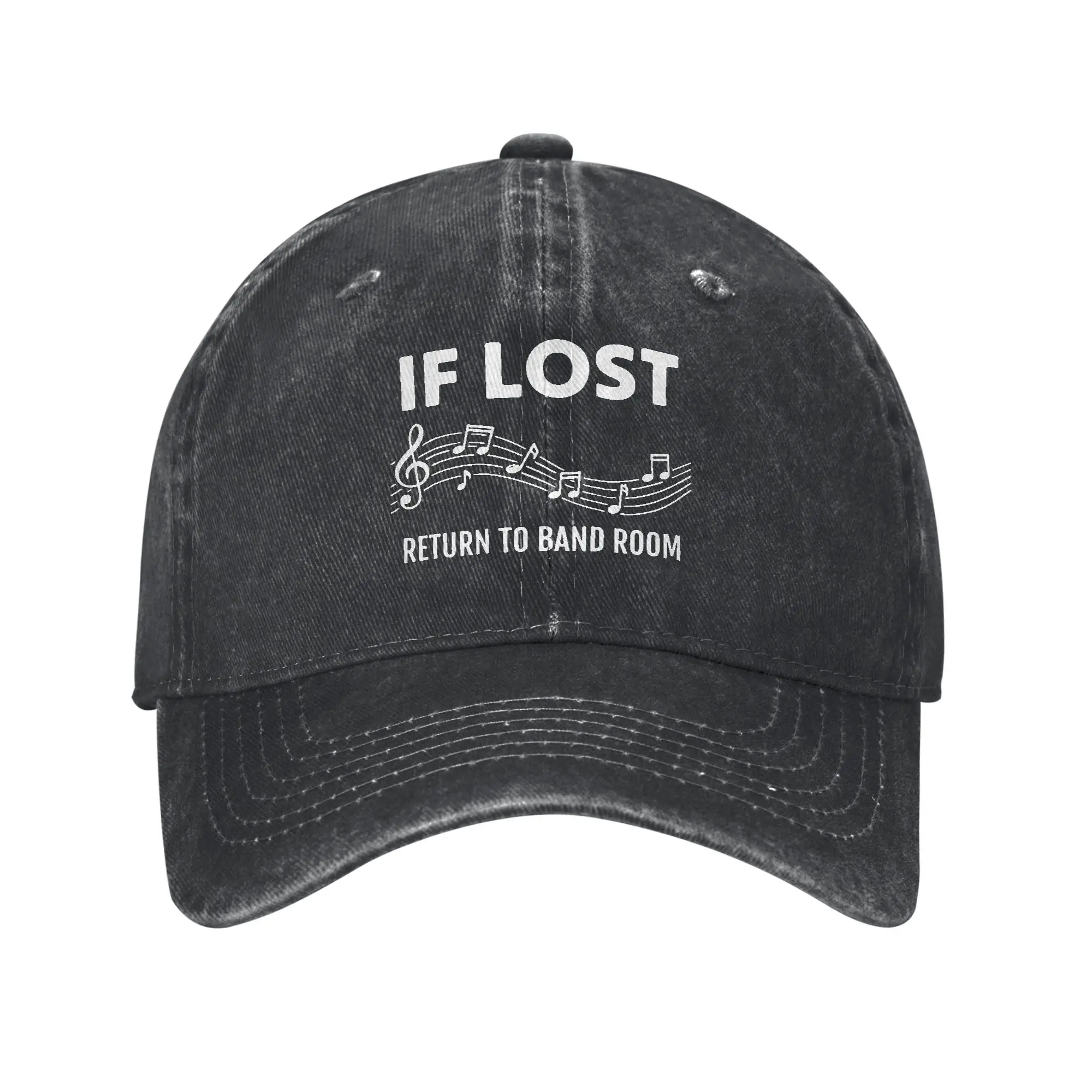 If Lost Return to Band Room Musician Humor Fashion Baseball Cap  Sport Sun Caps  Forest Hiking Sun Caps