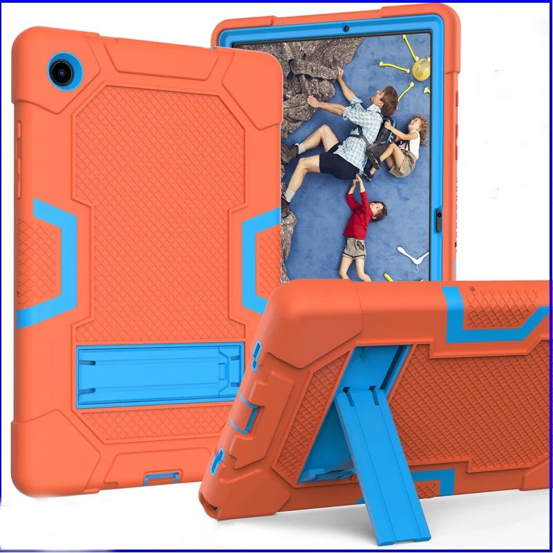 For Samsung Galaxy Tab A8 10.5 2021  Case X200 X205 Tablet Protective Shell Children's Silicone  Anti-fall Protective Shell