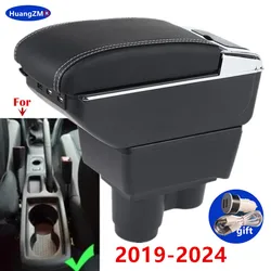 For Renault Duster Armrest For Dacia Duster Armrest Box 2019-2024 Center Console Storage Box Dedicated Retrofit Car Accessories
