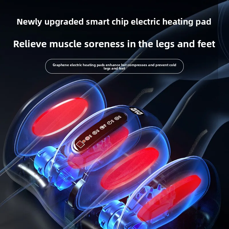 Leg massager calf instrument foot massage machine fully automatic kneading roller scraping press foot soles