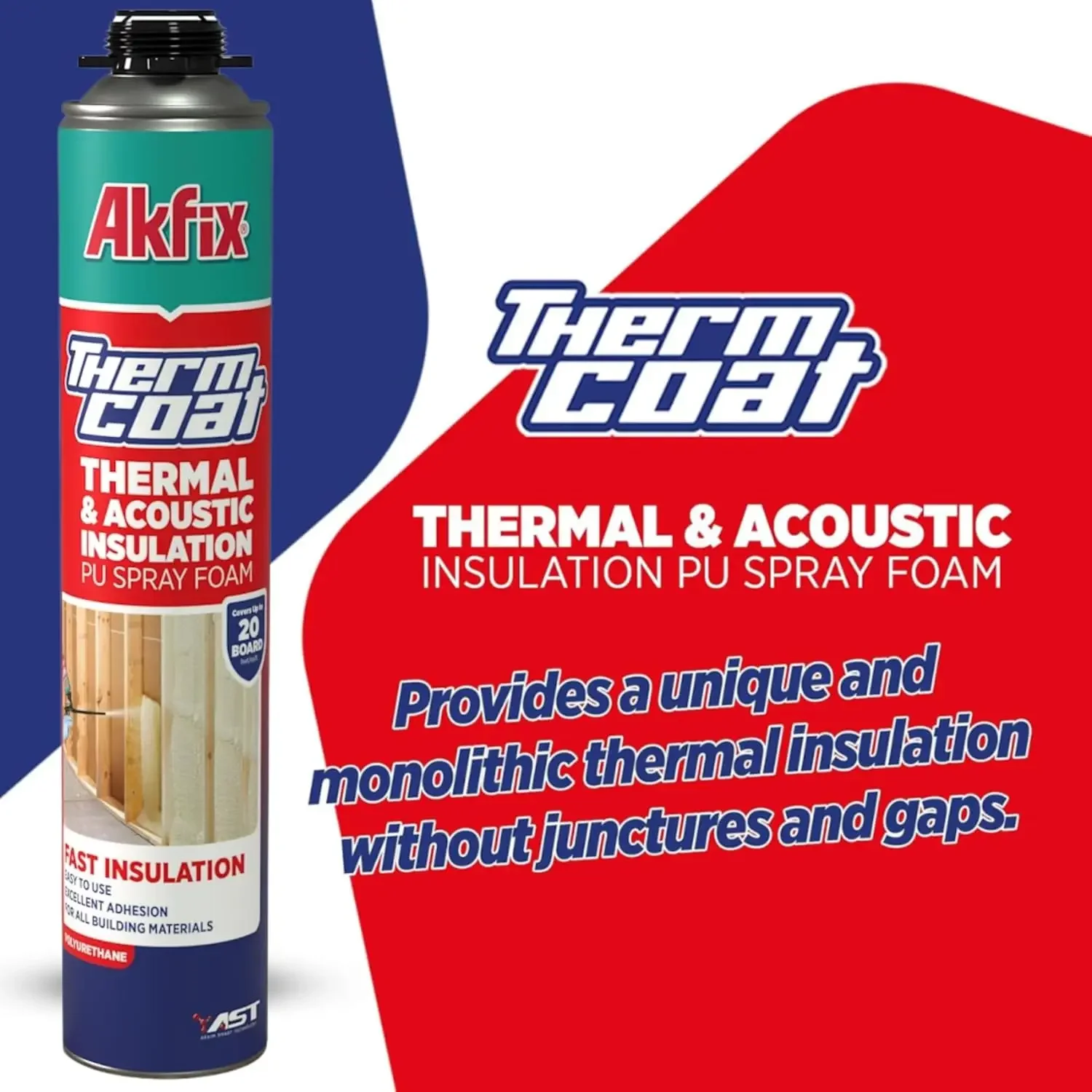 Thermcoat Spray Foam Insulation Kit (480 Board Feet) Closed Cell Expanding Foam Sealant