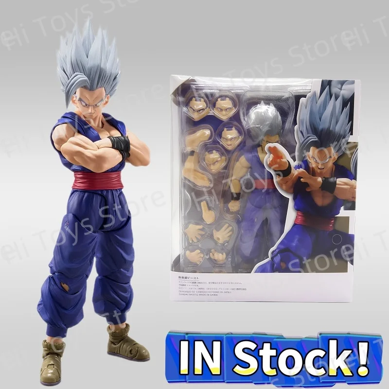 

Shf Anime Dragon Ball Z Son Gohan Beast Action Figure PVC Movable Collection Doll 17cm Super Saiyan Gohan Figurine Model Toys