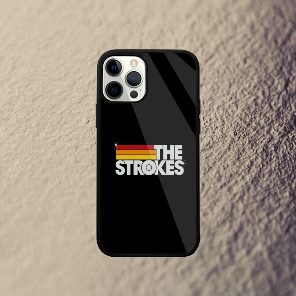 Band The S-strokes Phone Case For iPhone 15,14,13,12,11,Plus,Pro,Max Mini Magsafe Magnetic Wireless Charging