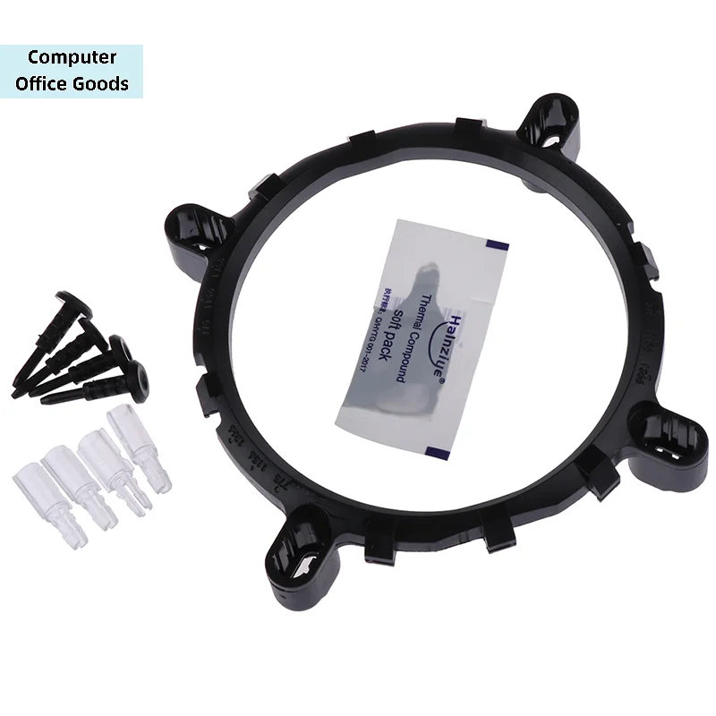 

【4 In 1 CPU Cooler Fan Bracket Heatsink Holder Base For 775 1366 1150 1155 1156】