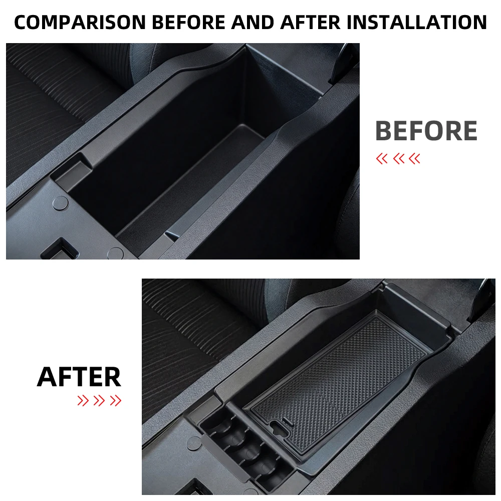 Car Armrest Storage Box Tray for Nissan Note E13 Aura E-Power 2021 2022 2023 Center Console Organizer Plate Holder Accessories