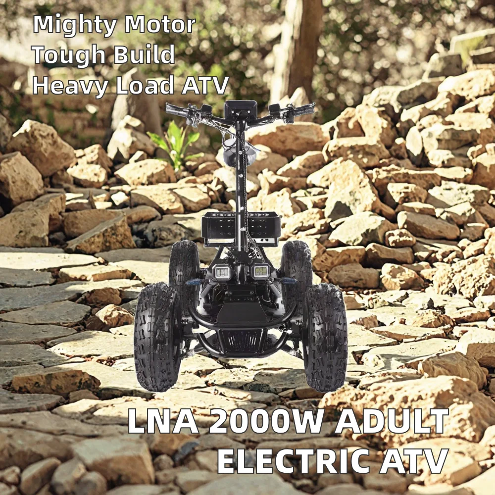 Strong market for 2000-watt adult electric all-terrain vehicle LNA with 60v urban commuter automatic shaft drive transmission