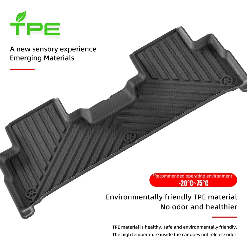 3D TPE Car Floor Mat for Porsche Macan S T GTS 2014-2026 Waterproof Car Mat Coil Carpet view 3