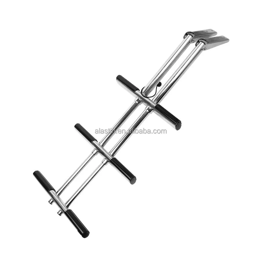 

STLF Hot Sale Marine Hardware High Quality Stainless Steel Boat Telescopic Dive Ladder