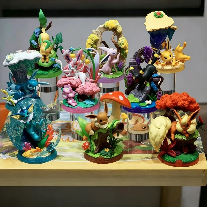 set-di-9-pezzi-pokemon-funism-eevee-evolution-action-figure-modellini-anime-carini-di-volpe-e-elfo-con-basi-ornamento-da-scrivania-regali-da-collezione