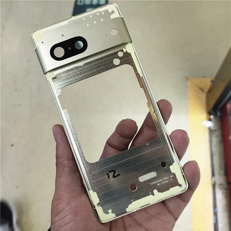 

Крышка средней рамки для телефона Google Pixel 7, металлическая ЖК-рамка, запасные части