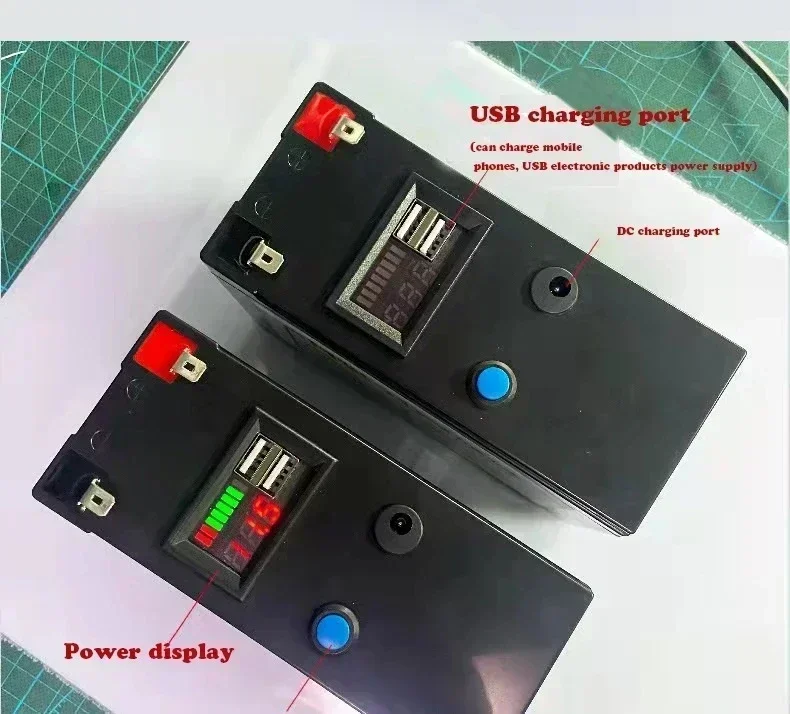 Baterai 24V 120Ah 18650 Pak baterai lithium baterai isi ulang untuk baterai kendaraan listrik energi surya + pengisi daya 25,2v2a