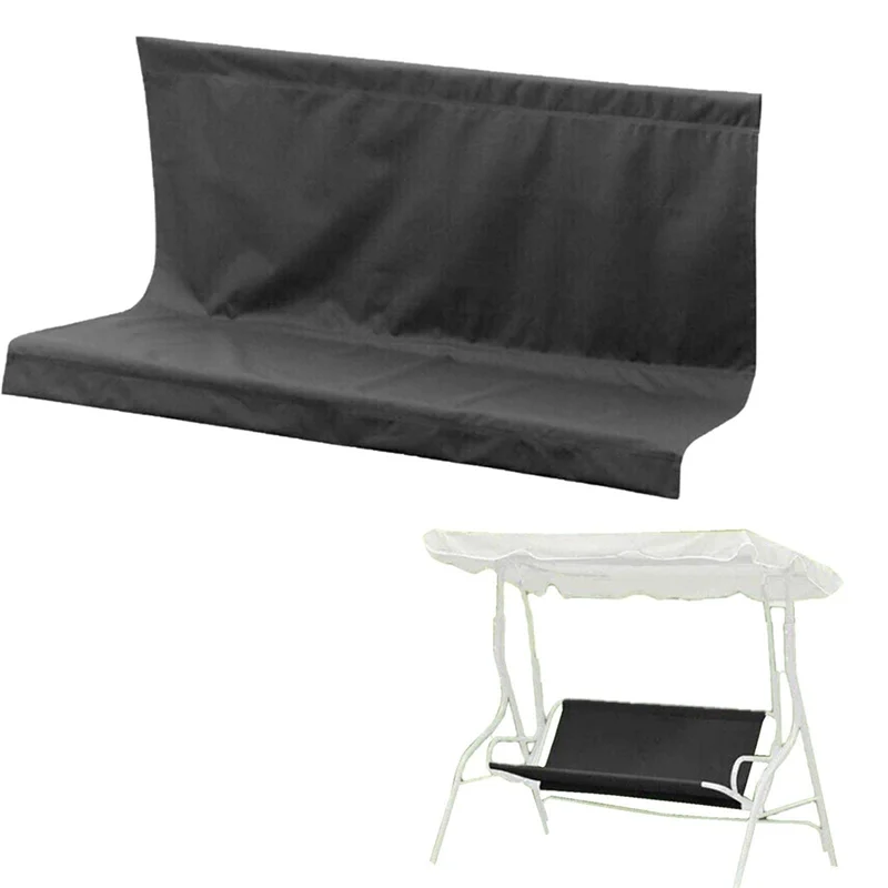 Capas de balanço impermeáveis favoritas do cliente para cadeira de balanço de pátio ao ar livre, almofada de balanço de tecido de substituição de cadeira de estilingue de banco de varanda