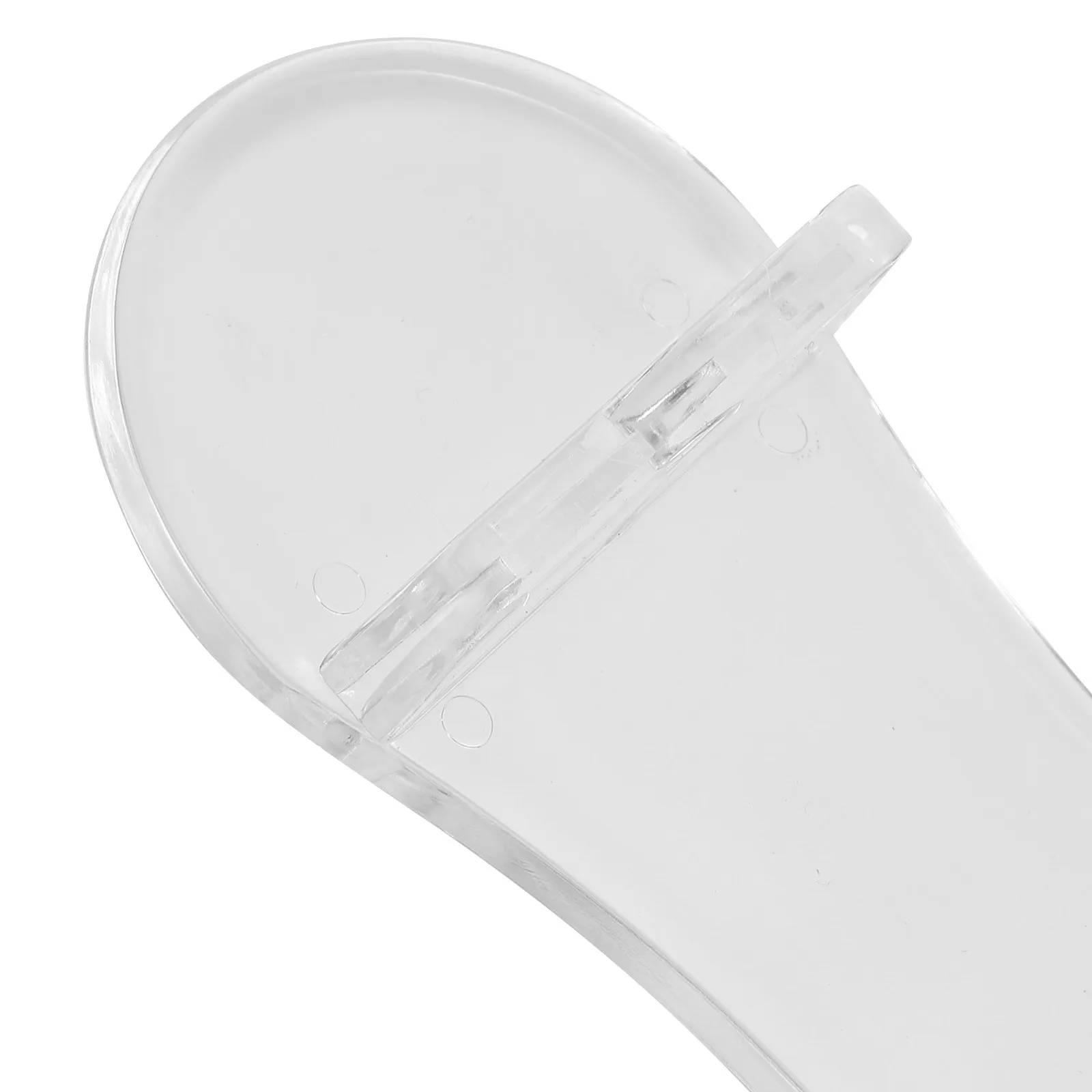 Transparent Shoe Stand Display Riser – 2pcs Clear Plastic Sneaker & High Heel Organizer for Home or Retail Store