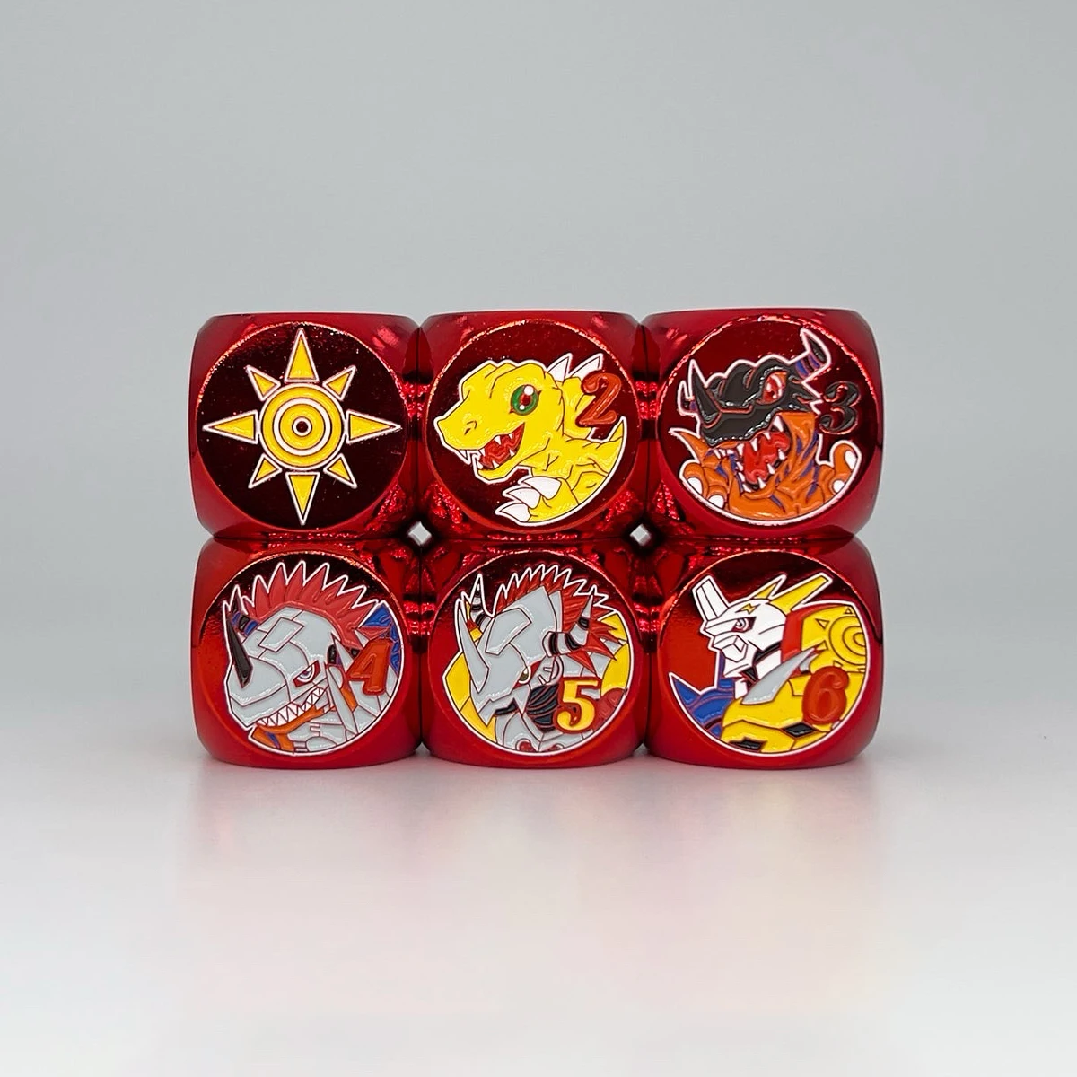 20 نماذج مغامرات ديجمون 1 قطعة النرد الحديدي Dtcg Ptcg Charizard السنجاب المعادن الأوجه النرد مجلس لعبة خاصة النرد دمى هدايا #1