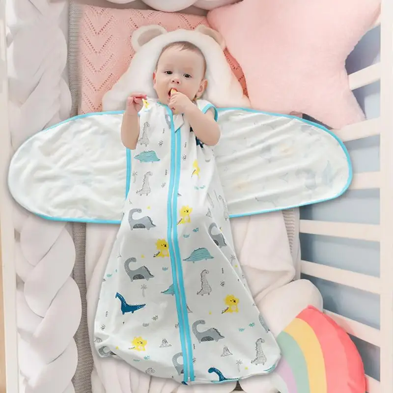 Cotton Sleepsack Swaddle Anti-kicking Quilt Comfortable Sleeping Bag Cotton Sleeping Bag Kids For Comfortable Sleeping