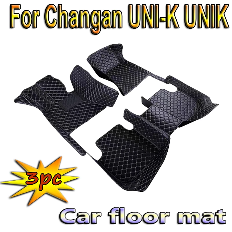 Car Floor Mats For Changan UNI-K UNIK 2023 2022 2021 Carpets Styling Protect Accessories Rugs Foot Pad Auto Product Parts