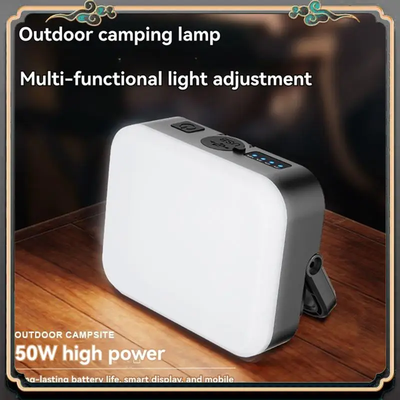 

Premium Rechargeable Camping Lantern 4000MAH Power Bank Portable Outdoor Light 4000MAH Rechargeable Power Bank Work Lantern