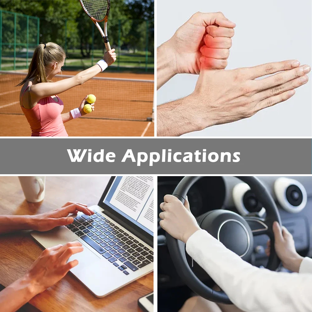 5 stücke Fingers chiene tägliche Gesundheits versorgung wieder verwendbare Trainings bandage leichte Arthritis verstellbarer Gurt bequeme vollständige Abdeckung