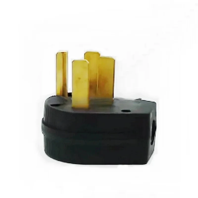 

Американская мощная прямая вилка и розетка с четырьмя отверстиями 50A125/250 В NEMA 14-50P/R для зарядки автомобиля.