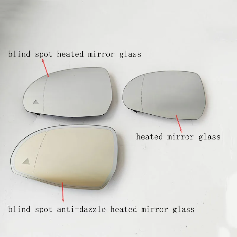 Heated Blind Spot Anti-Glare Side Mirror Glass For Mercedes C E S Class W206 W214 W223 V295 GLC W254 V297 2022-2025