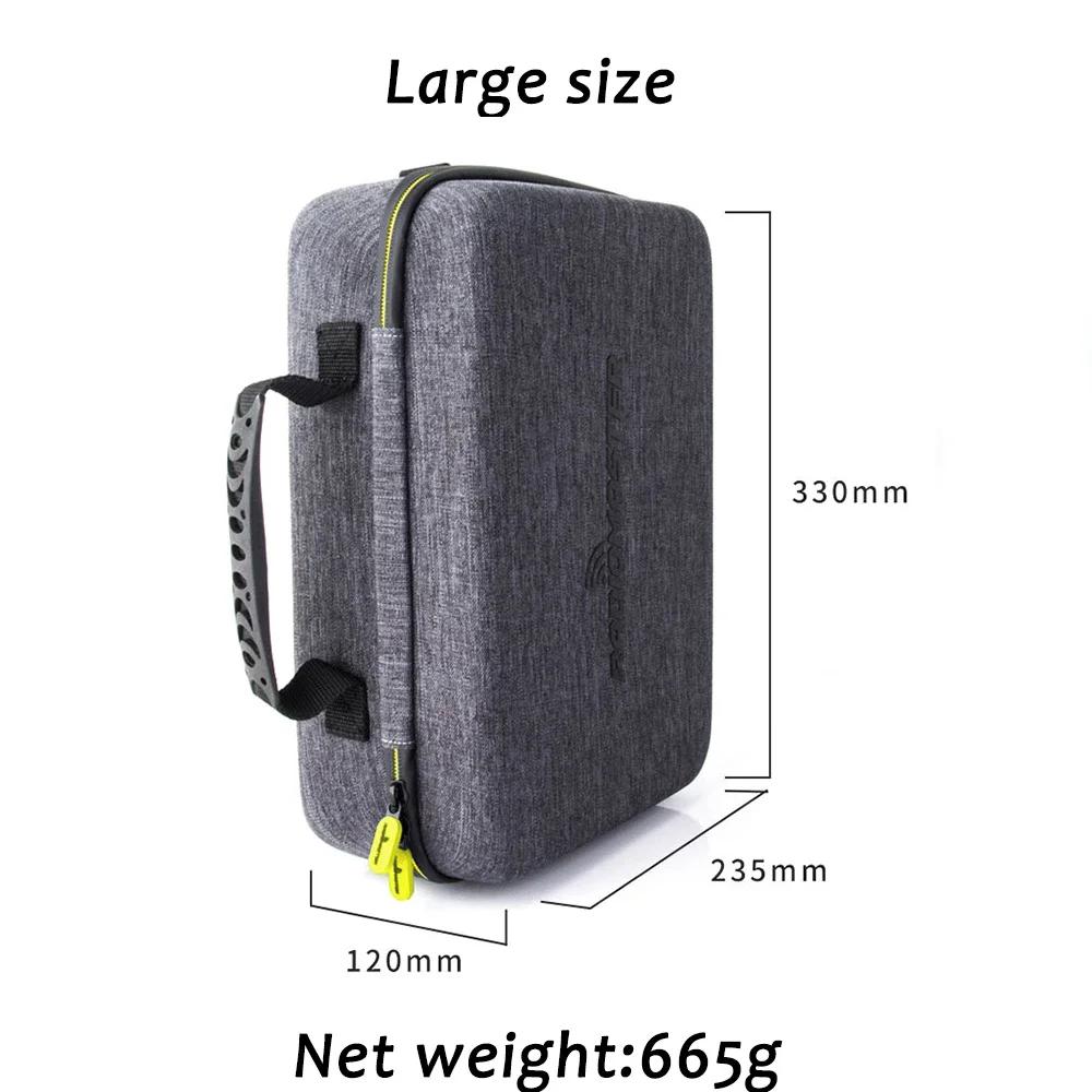 Large Size Radiomaster Nylon EVA Universal Portable Storage Bag Remote Control Case RC Transmitter Handbag For TX16S MAX  SE