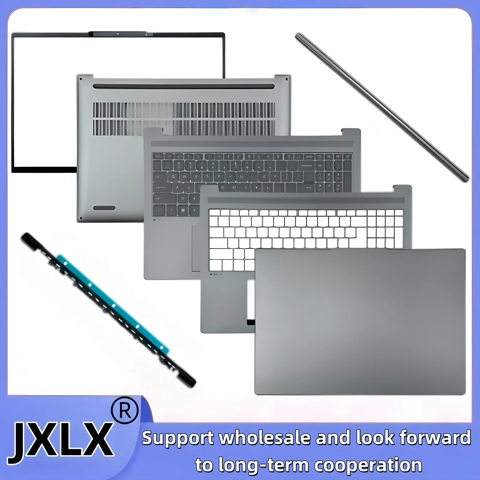 JXLX® New For Lenovo Xiaoxin Pro 16C ARP10 IRH10 2025/ Laptop LCD Back Cover Top Case/LCD Bezel/Palmrest Cover/Bottom Base Cover