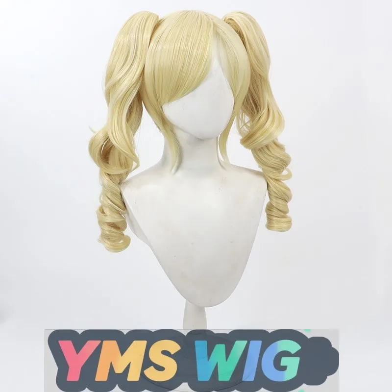 [YMS WIG] La quinta personalità Dumb Girl Stella Cos Parrucca Egg Boy Party Linkage Doppia coda di cavallo divisa