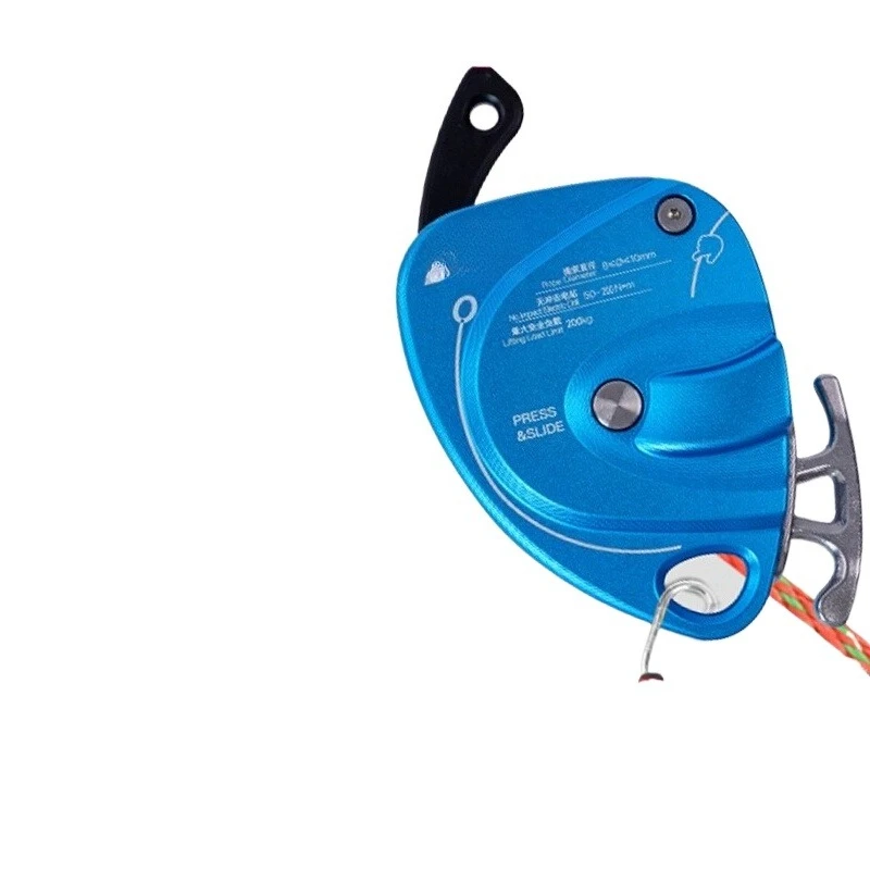 

Portable climbing rope electromechanical lift DS300 elevator aerial work hoist lifting object handling artifact