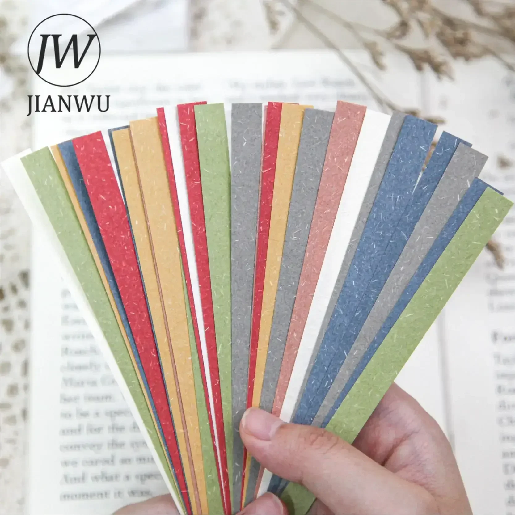 JIANWU Memories of Moments Series Vintage Strip Collage Decor Material Paper Creative DIY Junk Journal Scrapbooking Stationery