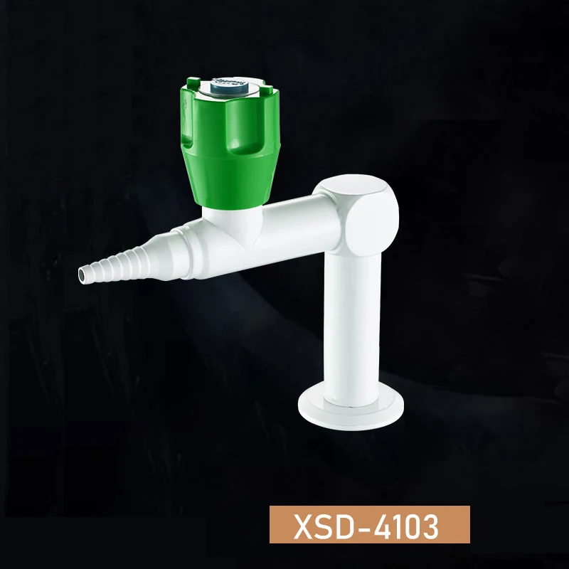 Single Ended Table Style Faucet Pure Copper Cool Or Hot Tap Nozzle For Laboratory Teaching Supplies , 1piece