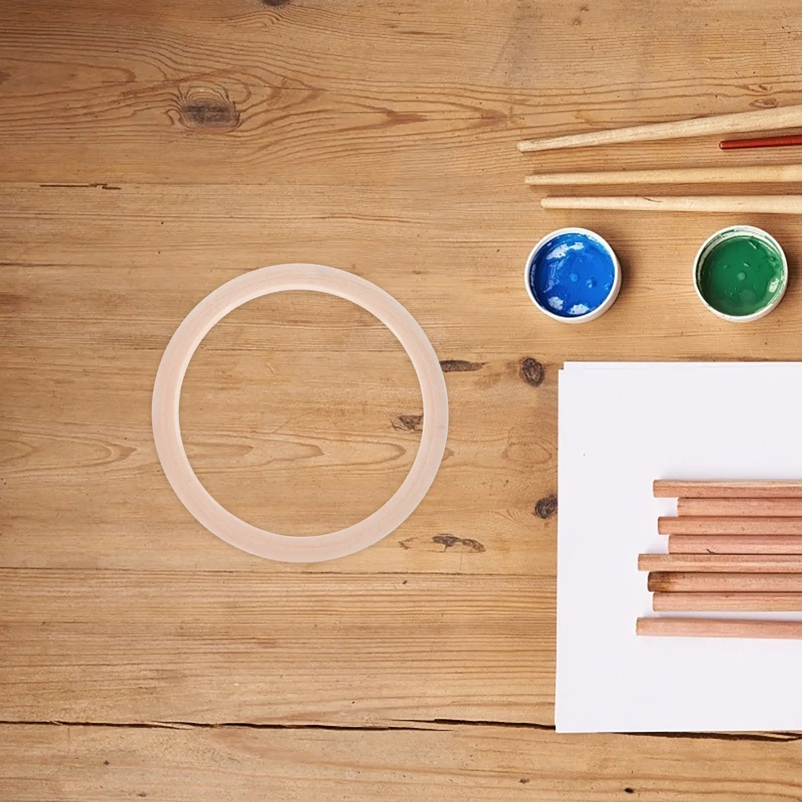 

12pcs Unfinished Wooden Bracelet Blanks Smooth Natural Wood Rings For Diy Jewelry Making Craft Projects Handmade Accessories