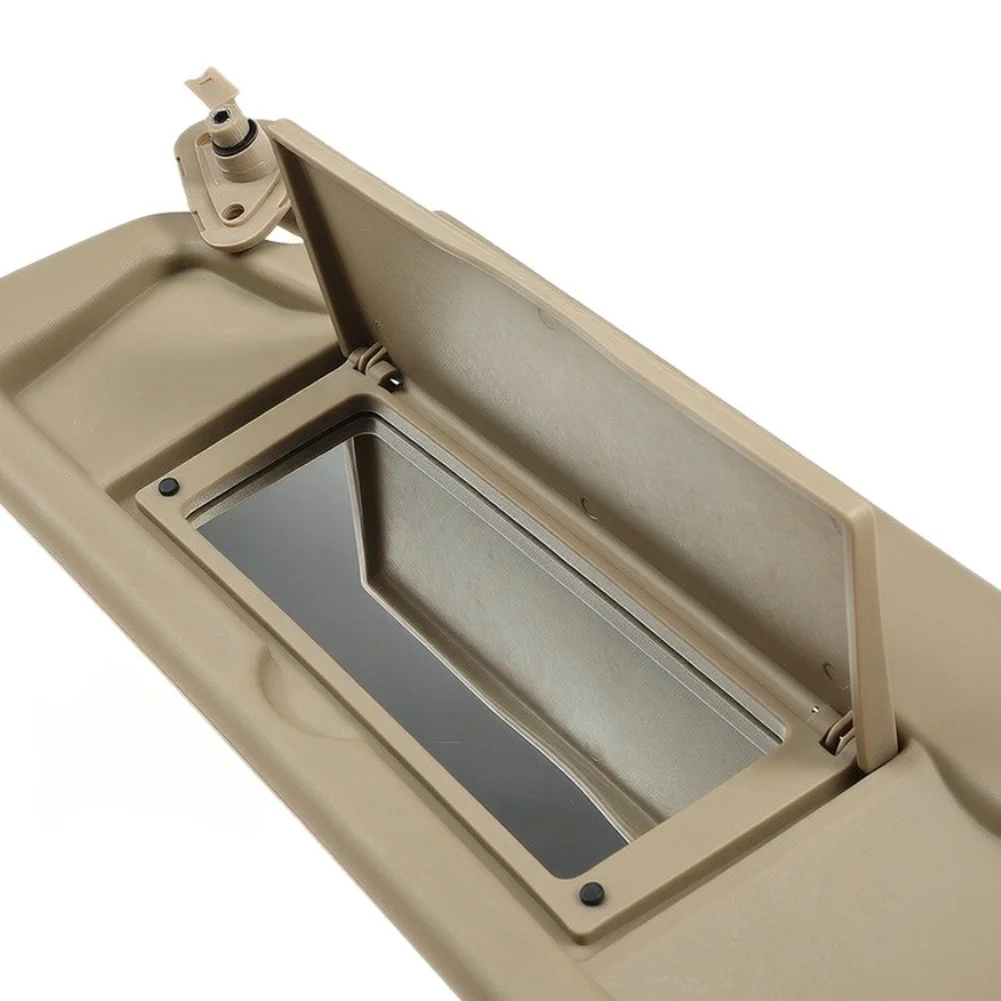 For Glare Reduction Sun Visor Assembly Interior Sun Shade As Shown In The Picture Plastic Construction Built-in Vanity Mirror