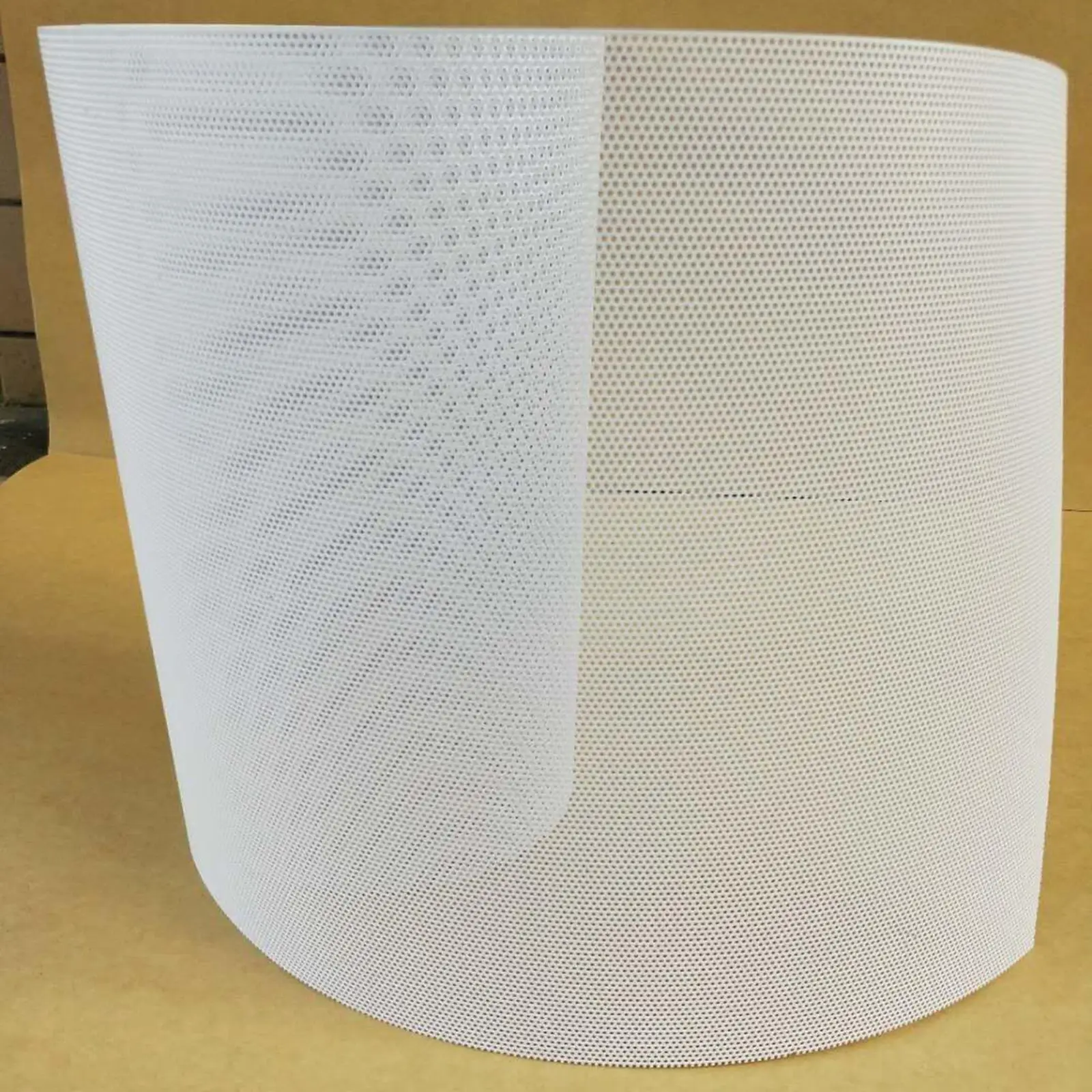 30x100cm White PVC Cooling Fan Dust Mesh Filter Net for Computer Chassis Reusable Washable Fine Hole Vent Grill Mat