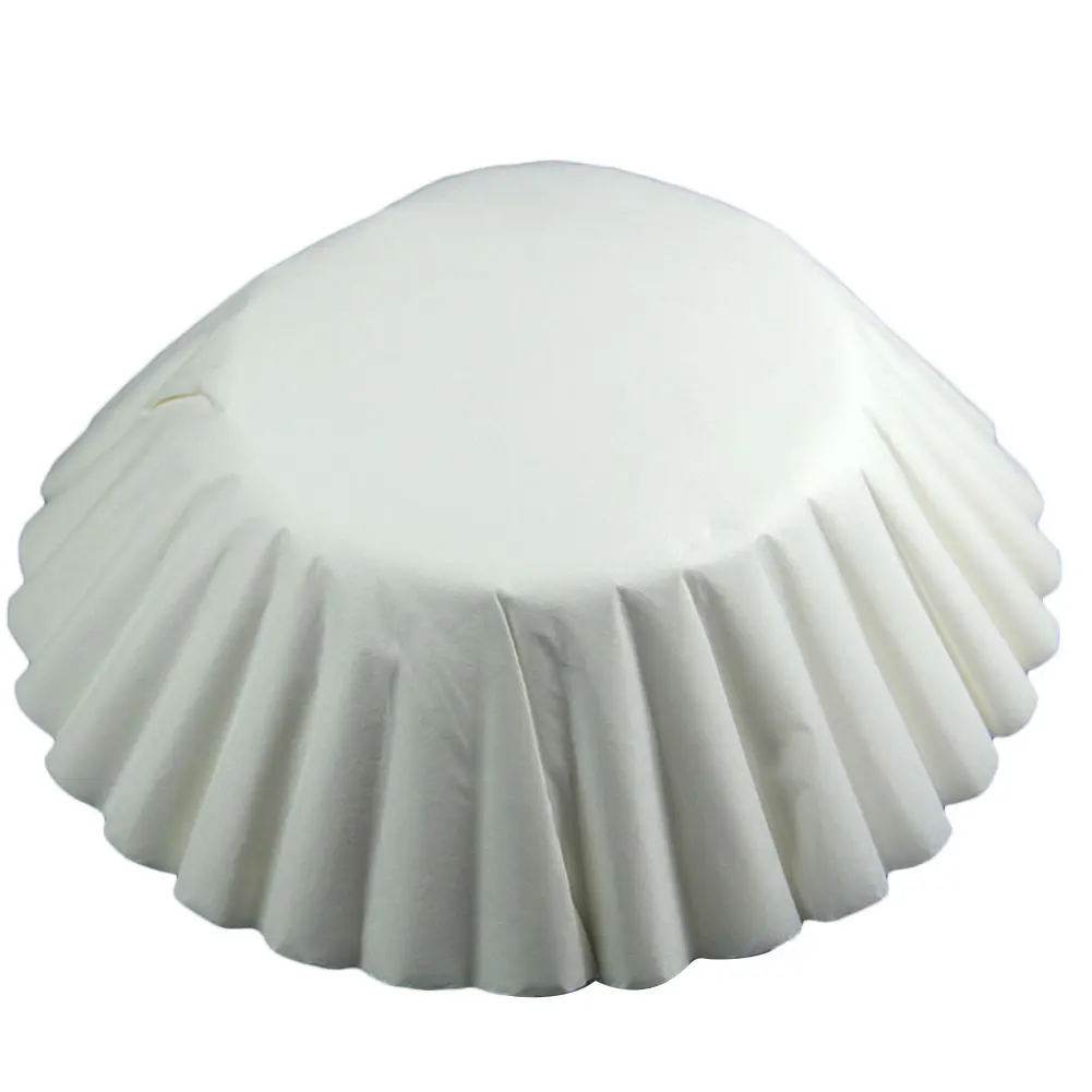 

50/100Pcs Paper Filters Replacement White Coffee Paper Pod Basket Coffee Filters Coffee Paper Filters for 8-12 Cup Coffee Makers