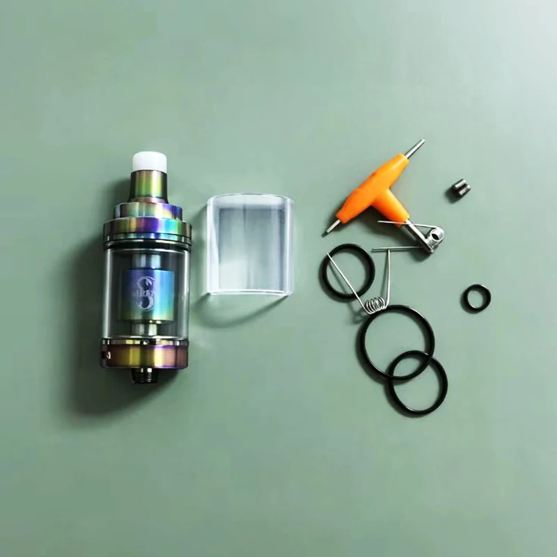 DIY Siren V2 GTA MTL RTA 22mm/24mm Yeniden İnşa Edilebilir Tank rta 2ml/4.5ml Hava Akışı Ayarlı Atomizer rta tank VS Dead Rabbit Solo V4 5